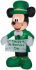 Mickey Mouse St Patrick's Day Inflatable